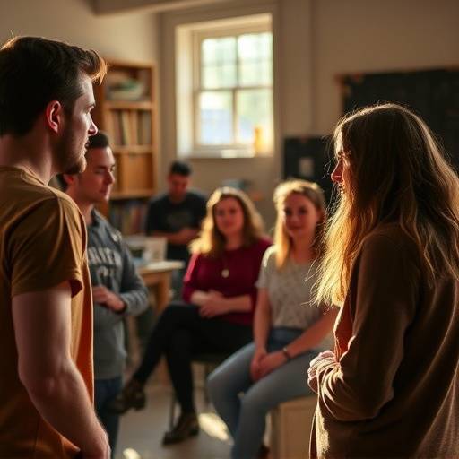 Bild eines Schauspielkurses zum Szenenstudium